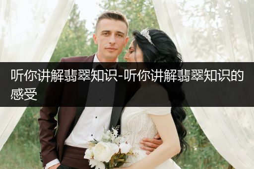 听你讲解翡翠知识-听你讲解翡翠知识的感受