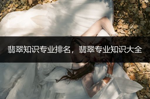 翡翠知识专业排名，翡翠专业知识大全