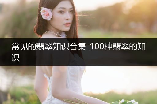 常见的翡翠知识合集_100种翡翠的知识